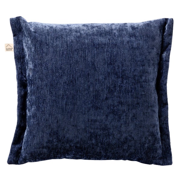 Lewis Kissenbezug - Unifarben 45x45 cm, Blau