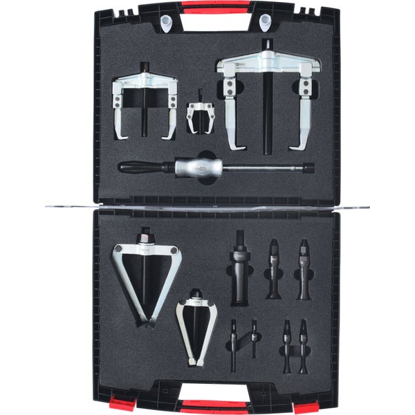 KS TOOLS Präzisions-Innen-Auszieher- und Abzieher-Satz Ø 10-75 mm 13tlg. - 660.0023