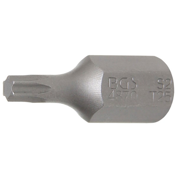 BGS Bit Antrieb Außensechskant 10 mm (3/8) T-Profil (für Torx) T25 - 4870