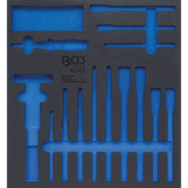 BGS Werkstattwageneinlage 2/3 leer für Art. 4045 - 4045-1