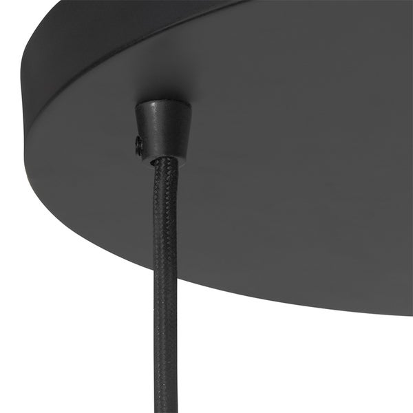 Deckenhalterung für Lampe mit Textilkabel