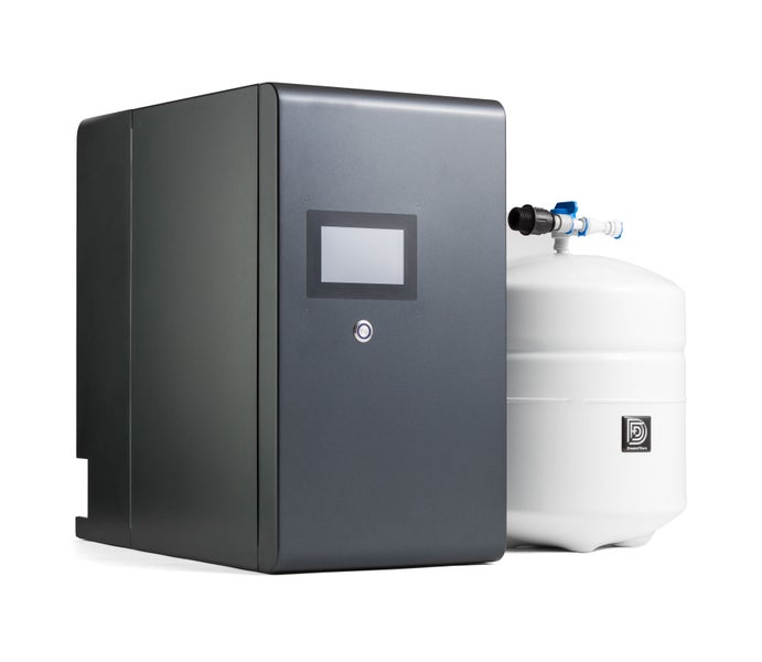 Wasserfilter Aqua Home, Umkehrosmoseanlage für Zuhause. Integrierbare Wasseraufbereitungsanlage für die Nutzung mit Haushaltsgeräten.