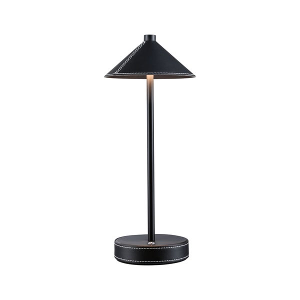 Mobile Tischleuchte Pellini White Switch 300lm 2W Schwarz matt