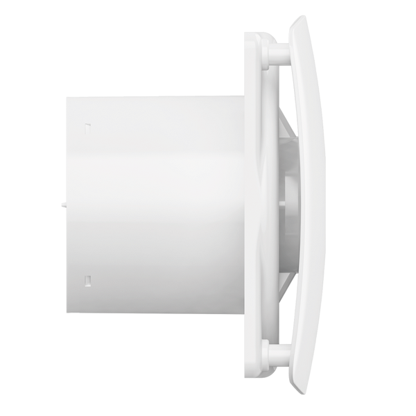 Wandventilator für die Hauslüftung, Seitenansicht