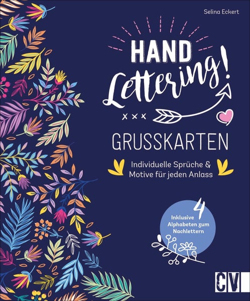 Handlettering! Grußkarten Individuelle Sprüche & Motive für jeden Anlass