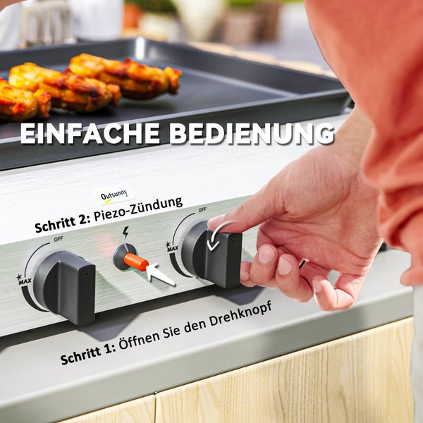 Dekorative Vase mit kugelförmigen Applikationen