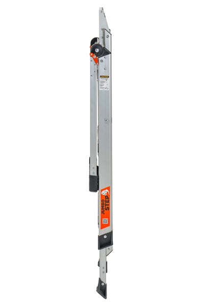 Zusammengeklappte Aluminium Gelenk-Mehrzweckleiter von Jumbo Step