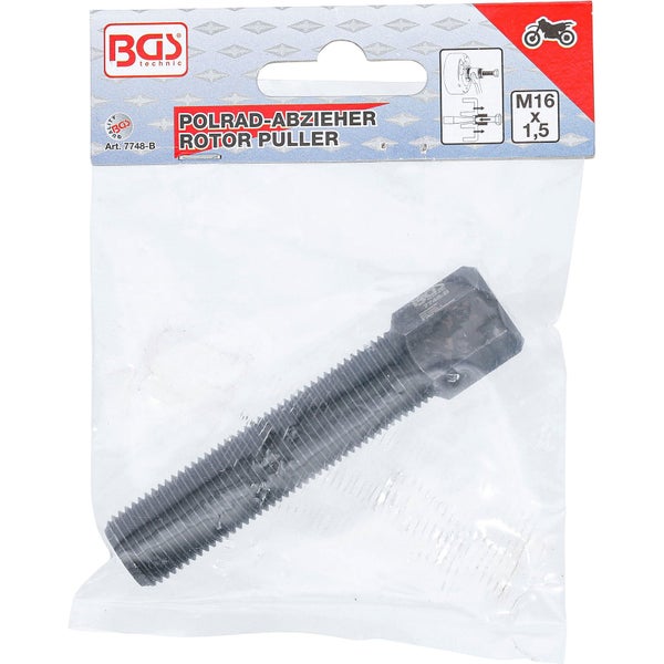BGS technic Polradabzieher Rotor Puller M16 x 1,5 in Verpackung