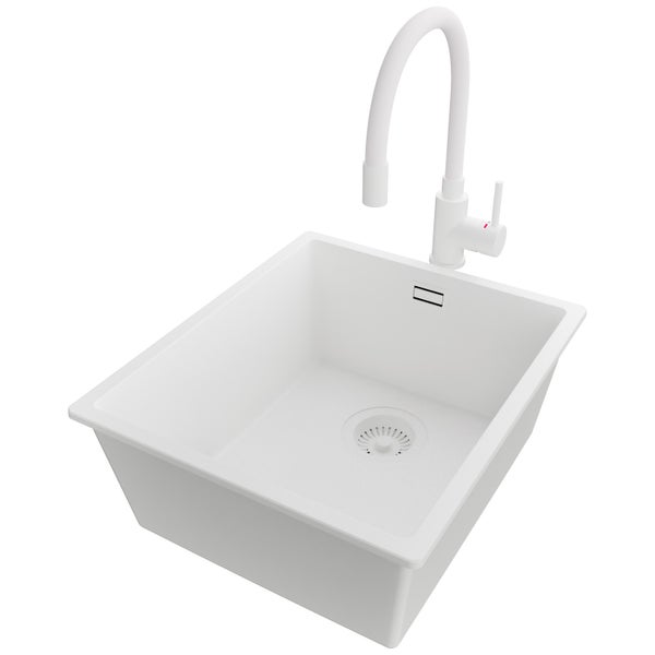 Spültisch mit Mischbatterie