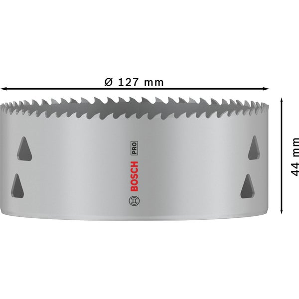 Bosch PRO Multi Material Lochsäge 127 mm mit Gewinde - 2608901540