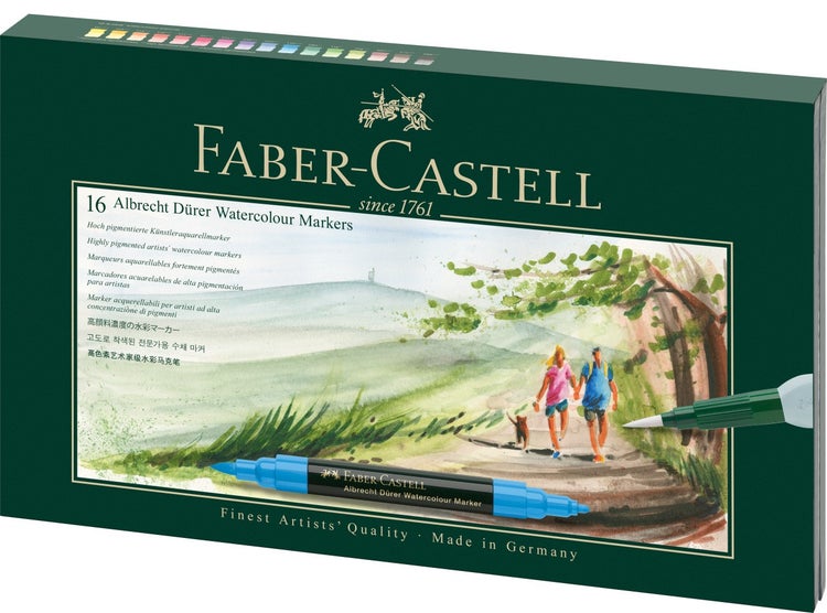 Faber-Castell Aquarellmarker Albrecht Dürer, 16er Set