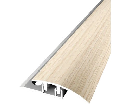 Ausgleichsprofil 576H Alu mit Holzdekor H33 Eiche gekalkt 90 cm