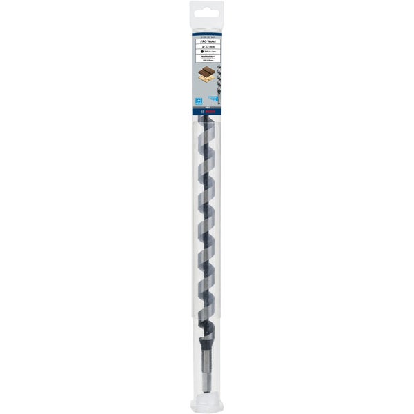 Holzbohrer mit einem Durchmesser von 22 mm in Verpackung