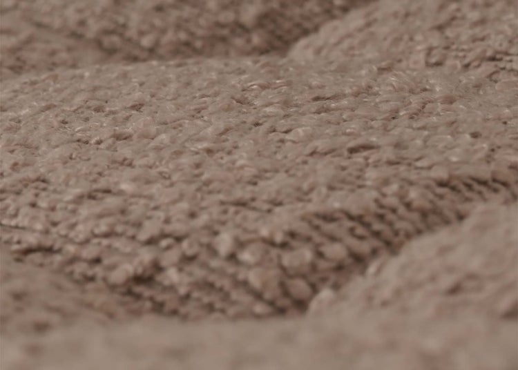 Nahaufnahme eines Teppichs mit weicher Textur