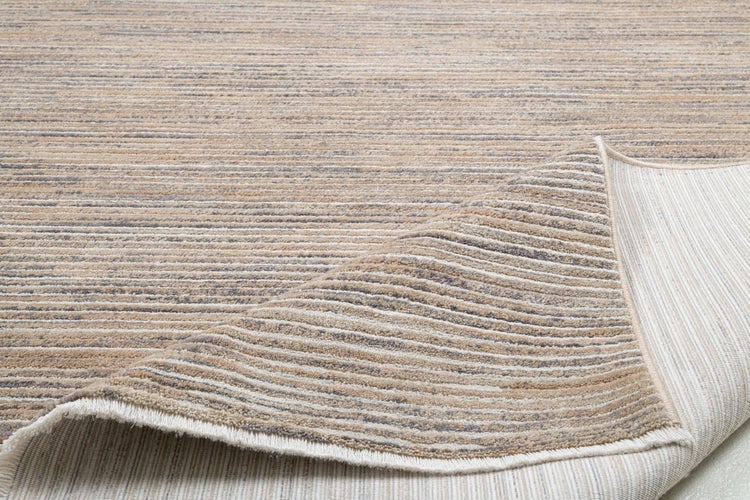 Gewebter Teppich in Kort-Optik Corduletta Beige 80x150 cm