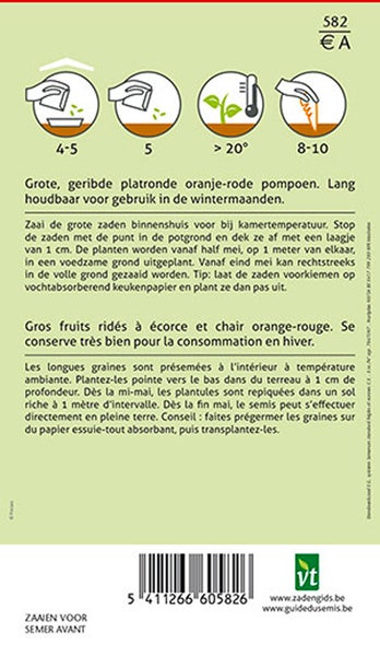 Informationen zu Anzucht und Pflanzung von Kürbis