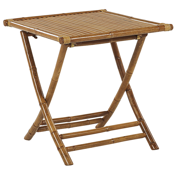 Outdoor Bistrotisch MOLISE Bambusholz Braun klappbar