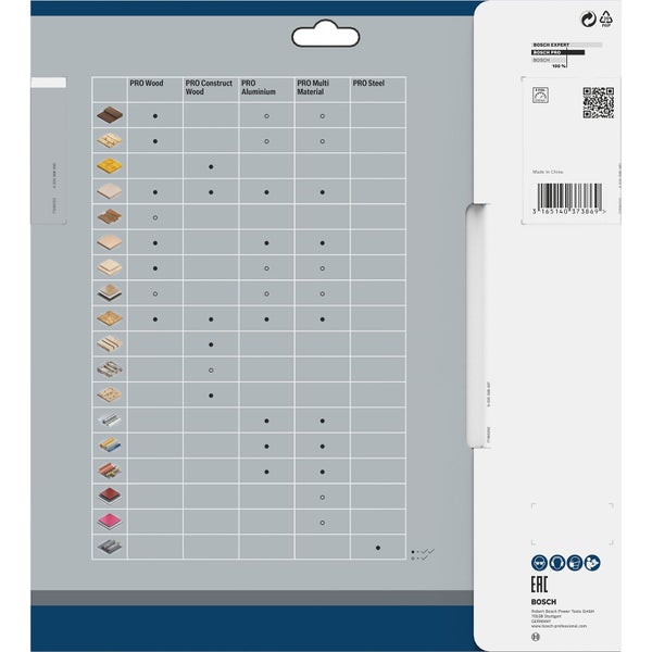 Bosch PRO Multi Material Kreissägeblatt 260 x 3,2 x 30 mm - 2608641204