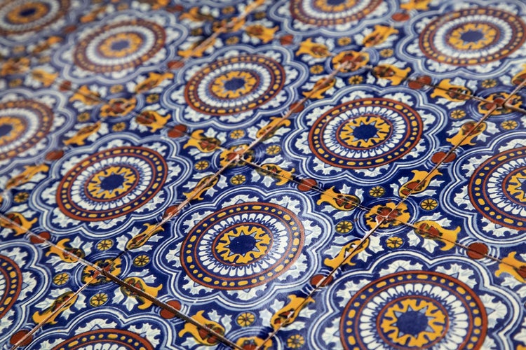 Muster aus dekorativen Fliesen