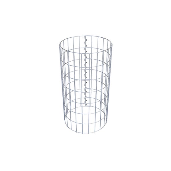 Gabionensäule Durchmesser 37 cm, MW 5 x 10 cm rund - Höhe: 0,70 m