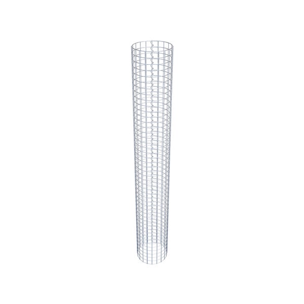 Gabionensäule Durchmesser 32 cm MW 5 x 5 cm rund - Höhe: 230 cm