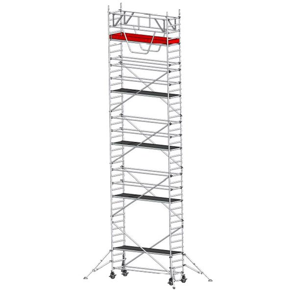 Rollgerüst mit mehreren Plattformen für Bau- und Renovierungsarbeiten