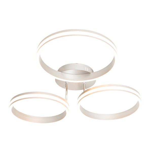 Deckenleuchte mit drei runden LED Elementen