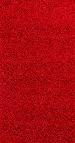 Moderner Hochfloriger Shaggy Teppich Rot 80x150 cm LILLY