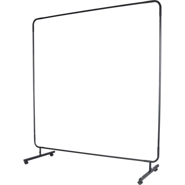 Kleiderständer aus Metall mit Rollen