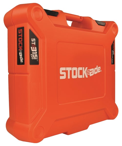 Stockade ST315i EVO Transportkoffer aus Kunststoff in Orange.