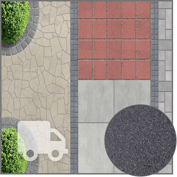 Terralith 2K Pflasterfugenmörtel LKW 26,5 kg -anthrazit / basalt-
