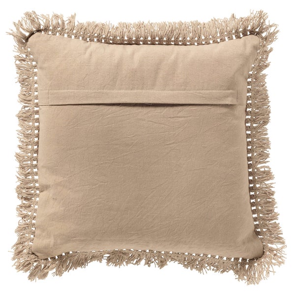 Kissen mit Fransen