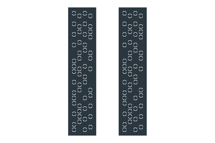 Schiebetor aus Aluminium 3,5 m ADULA 350C140 Grau