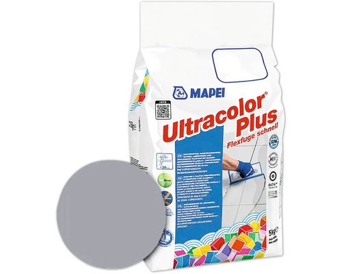 Mapei Ultracolor Plus Flexfuge 5 Kilogramm im Beutel für Fliesen