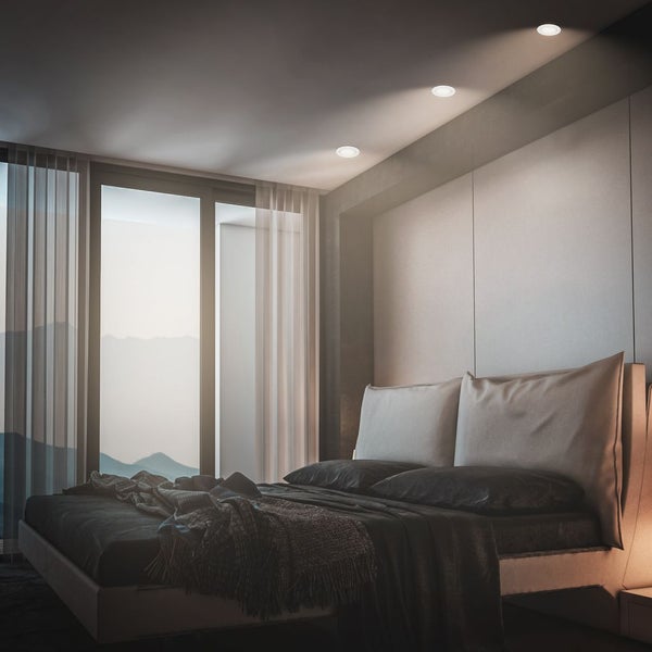 3er Set LED Einbaustrahler LED Einbauleuchten Spots Warmweiß Schwenkbar Flur