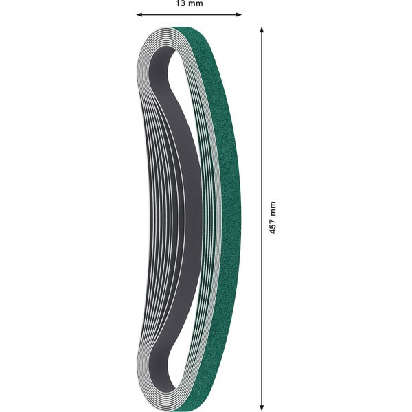 Schleifband 457 mm x 13 mm