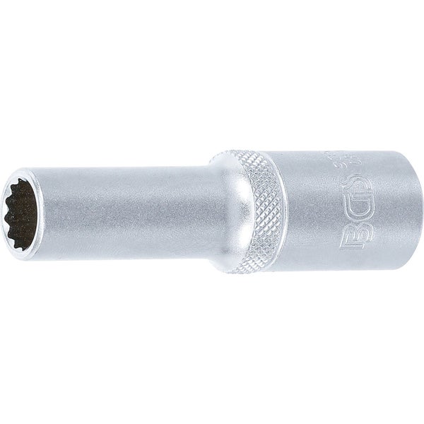 BGS Steckschlüssel-Einsatz Zwölfkant tief Antrieb Innenvierkant 12,5 mm (1/2) SW 11 mm - 9357