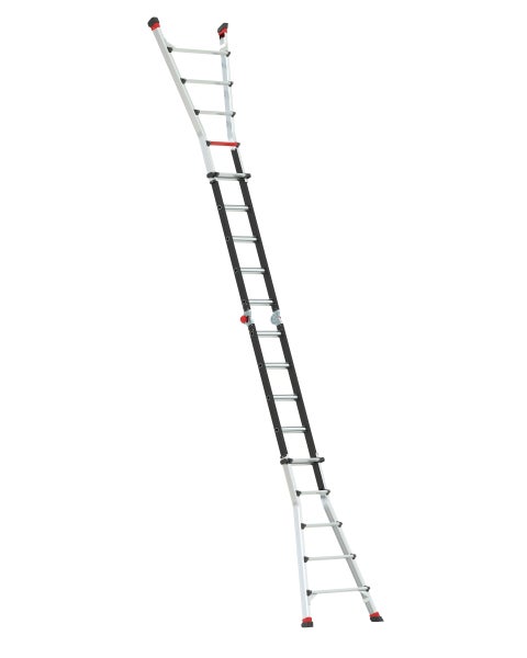 Ausgezogene Mehrzweckleiter aus Aluminium für verschiedene Anwendungen