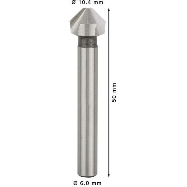 Bosch PRO Soft Metal HSS Kegelsenker 10,4 x 50 mm M5 - 2608597506