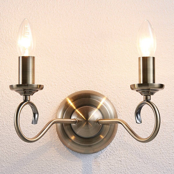 Wandleuchte aus Metall