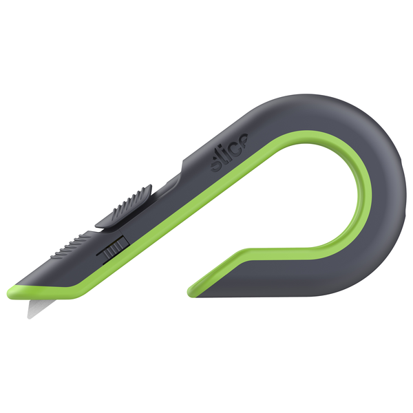 Slice Kartonmesser mit ergonomischem Griff und Keramikklinge.