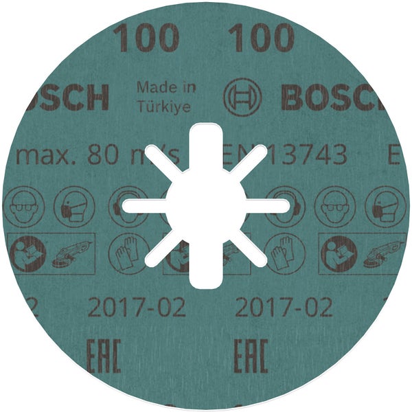 Bosch PRO R780 X-Lock Fiberscheibe 115 mm G100 - 2608619181