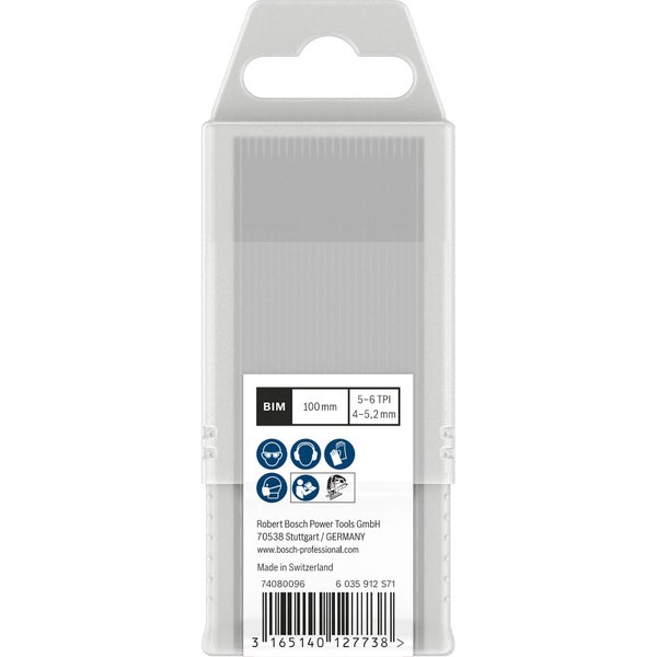Bosch Stichsägeblätter Set BIM 100 Millimeter