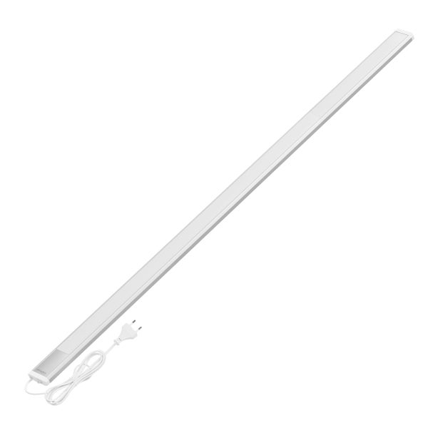 LED Unterbauleuchte mit Netzstecker für die Montage unter Hängeschränken oder in Regalen