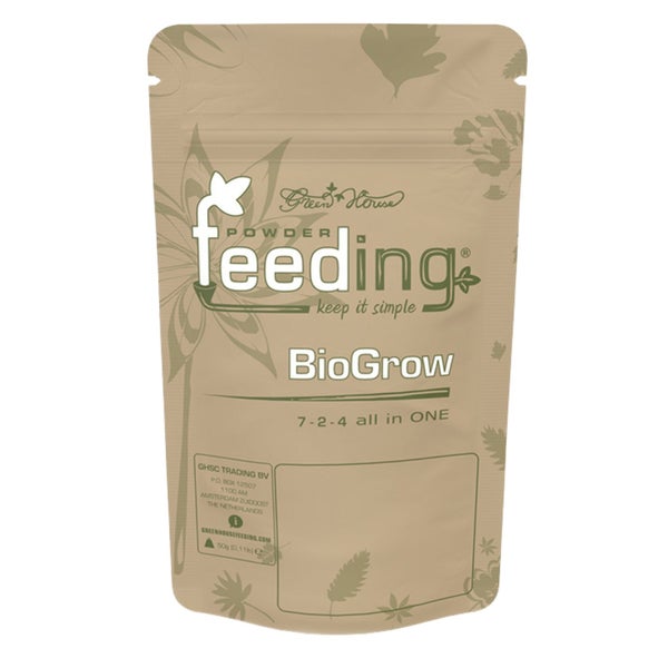 Green House Feeding Bio Grow Dünger 500 Gramm – natürliches Wachstum, organische Rohstoffe