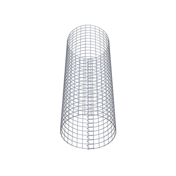 Gabionensäule Durchmesser 47 cm MW 5 x 5 cm rund - Höhe: 130 cm