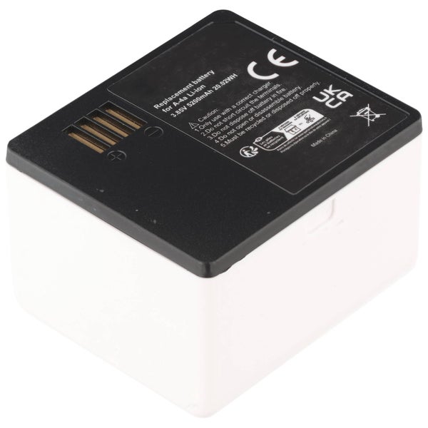 Lithium Ionen Ersatzakku mit 3.85 Volt und 5200 Milliamperestunden Kapazität für elektronische Geräte