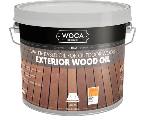 WOCA Exterior Öl Grundbehandlung Natur 2,5 l