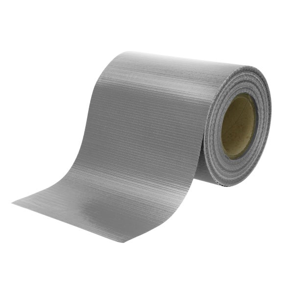 ECD Germany PVC Sichtschutzstreifen Sichtschutz Rolle 35m mit 20 Befestigungsclips - Grau - für Einzel- und Doppelstabmatten Gartenzäune - Sichtschutzfolie Zaunfolie Windschutz Blickdicht Garten Zaun