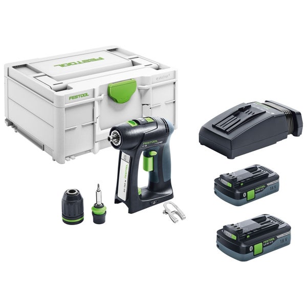 Festool Akku-Bohrschrauber C 18 HPC 4,0 I-Plus - 576435